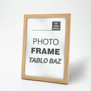 قاب عکس 1 سانت طرح چوب کد 87