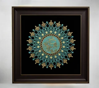تابلو معرق وان یکاد 60*60 سانتی متر کد 650